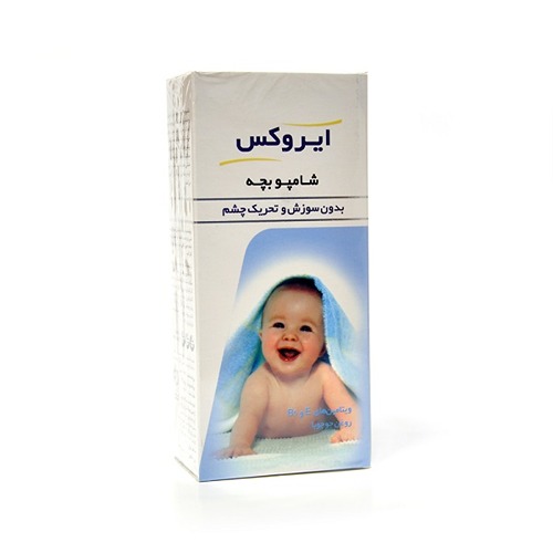 شامپو بچه بدون سوزش و تحریک چشم ایروکس 200 میل